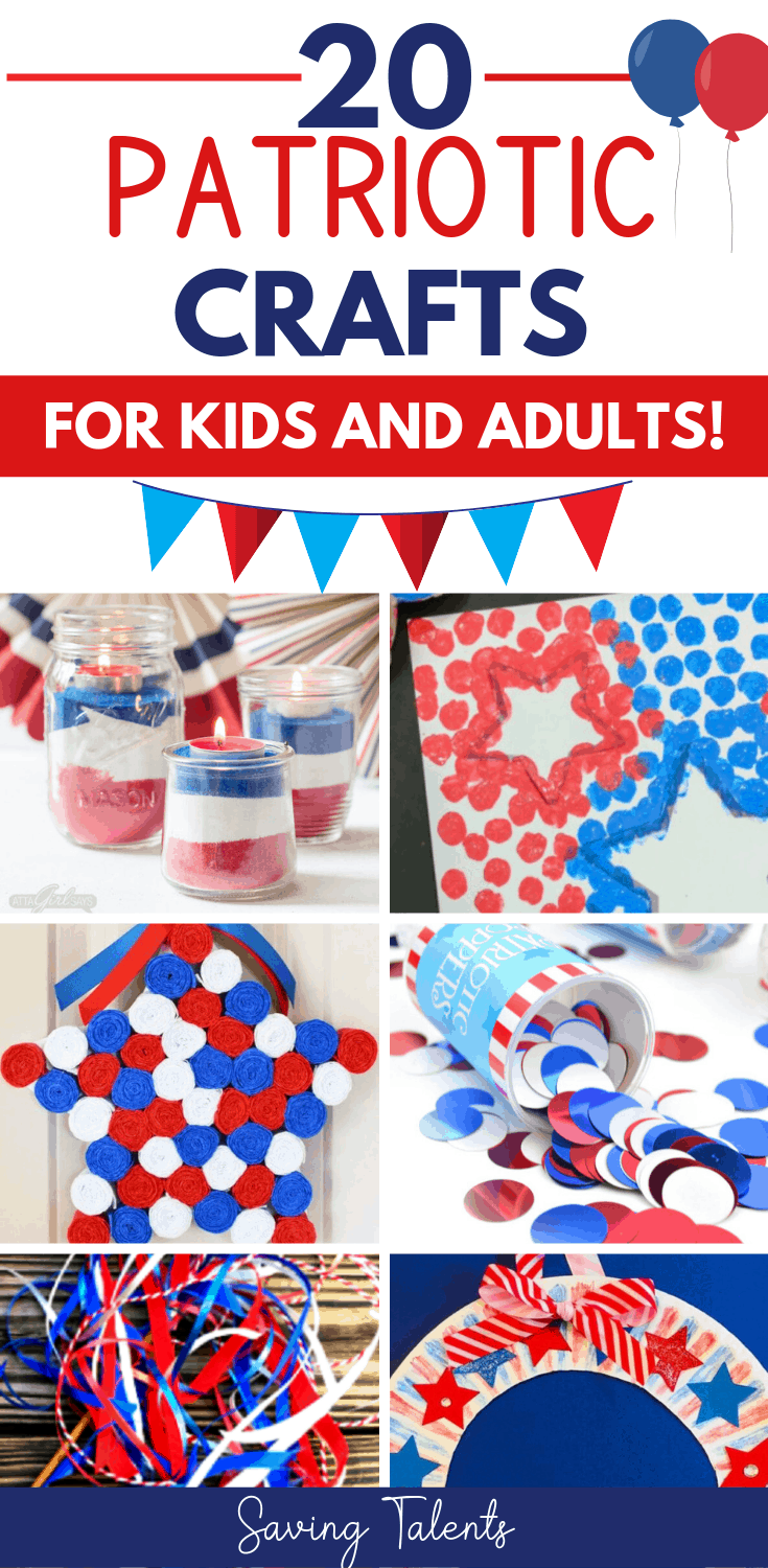 25 Fun 4th of July Crafts For Kids & Adults To Do Together