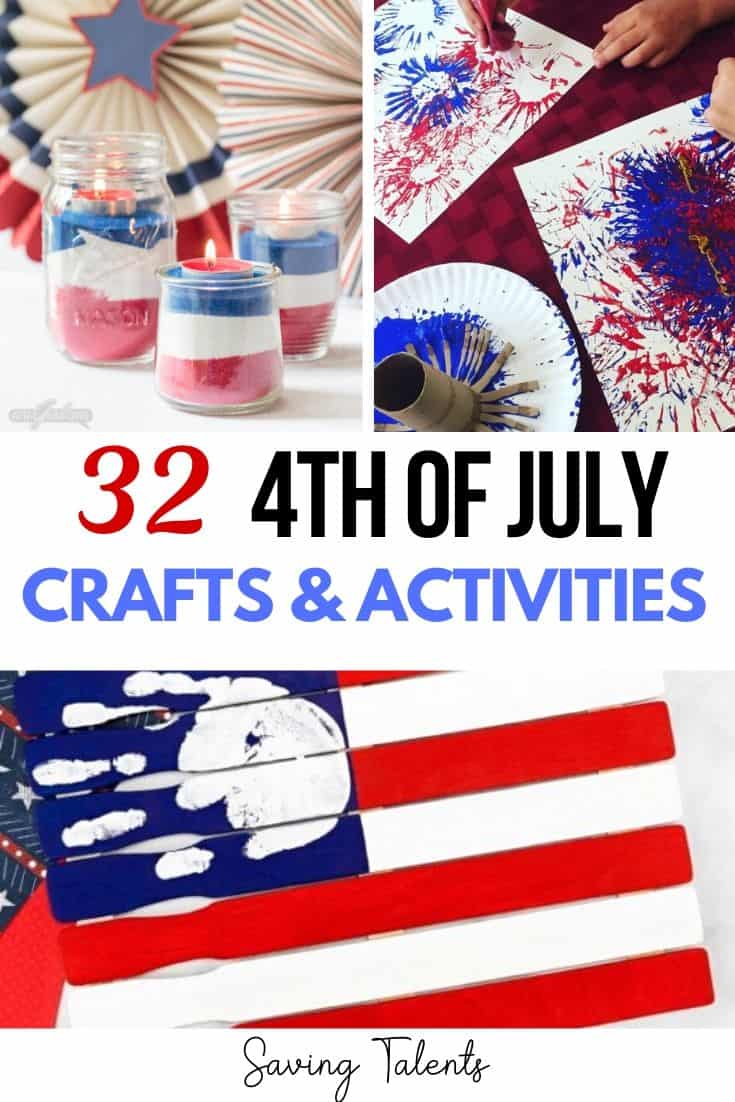 25 Fun 4th of July Crafts For Kids & Adults To Do Together