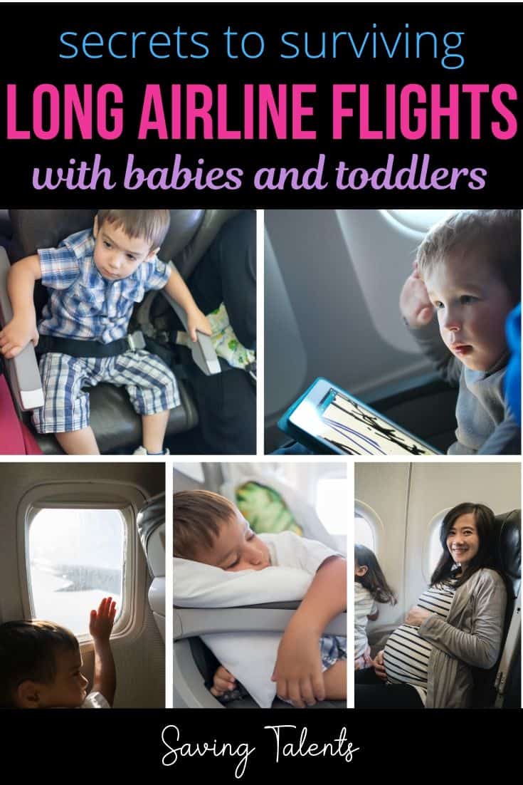 Ideas for Long Airline Flights with Toddlers Saving Talents