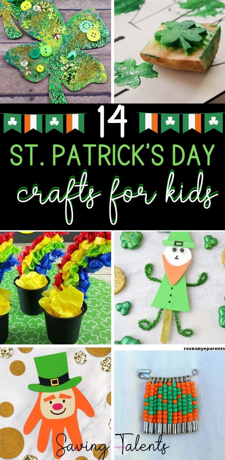 26 Fun St Patrick's Day Crafts for Kids - Saving Talents