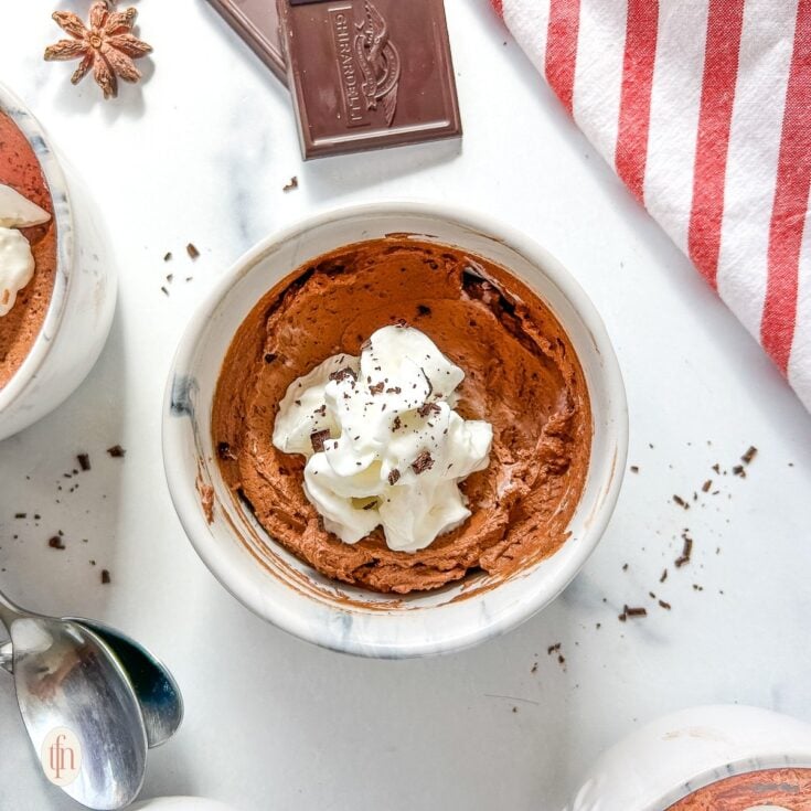 Image for 3 Ingredient Chocolate Mousse Cups