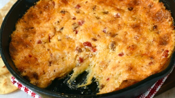 Image for Baked Pimento Cheese Dip with Bacon