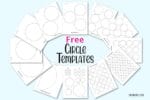 13 Creative Kids Crafts and Free Printables Circles - Saving Talents