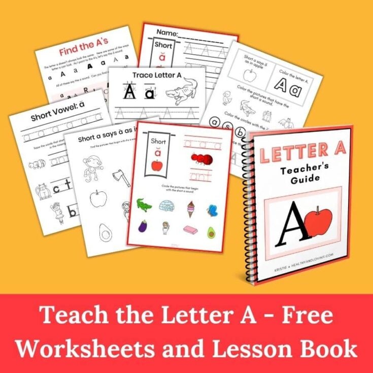 Image for Letter A Worksheets for Kindergarten (Can Work for First or Second Grade as Well)