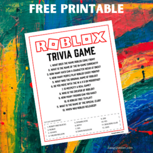 19 Free Gaming Printables for Kids - Copy Of SwagGrabber.com 300x300 