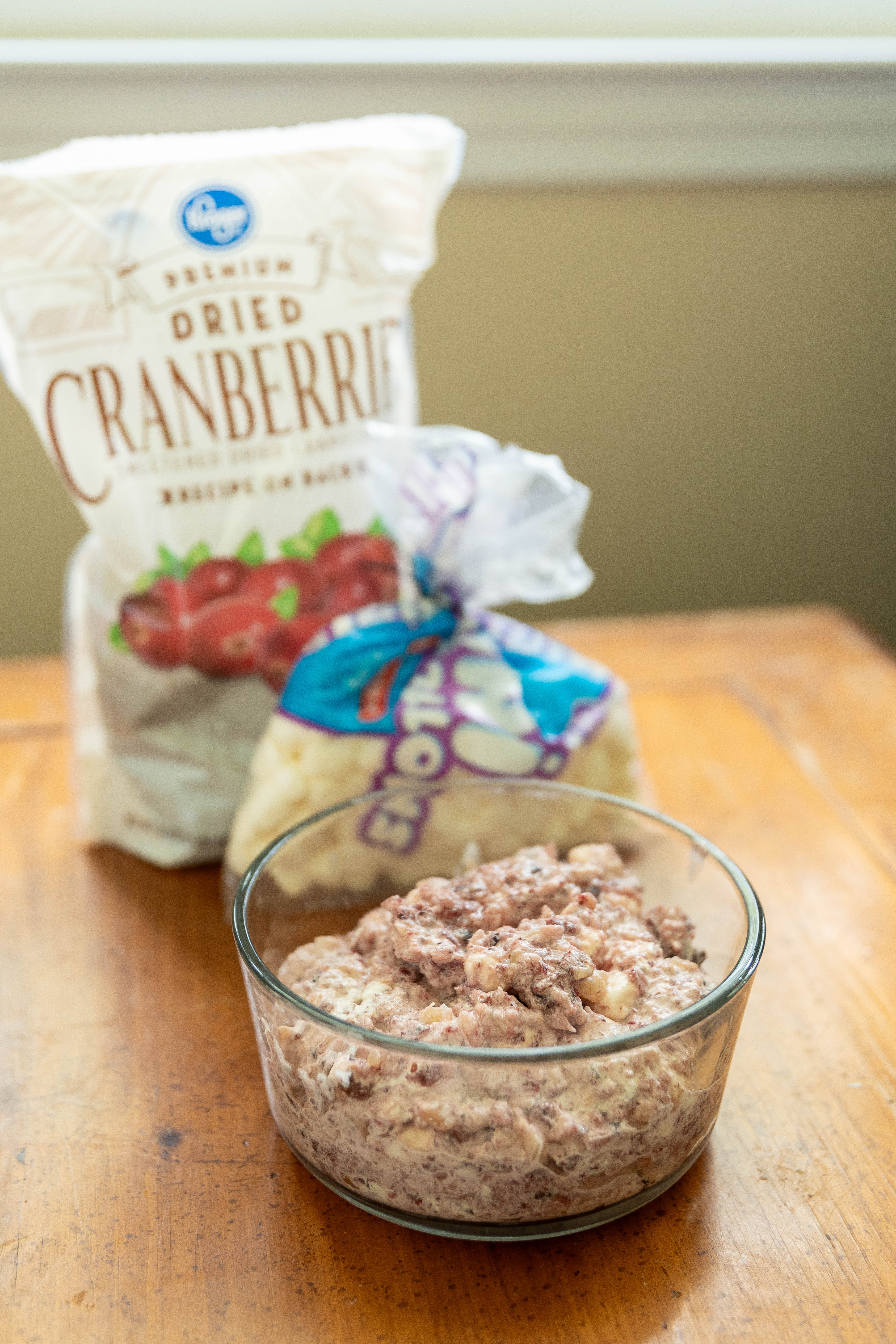 Homemade Fresh Cranberry Apple Salad Recipe from Grandma