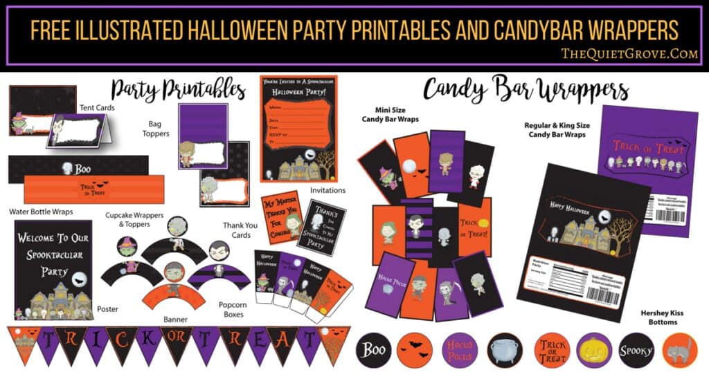 18 Free Halloween Printables for Kids and Adults - Saving Talents