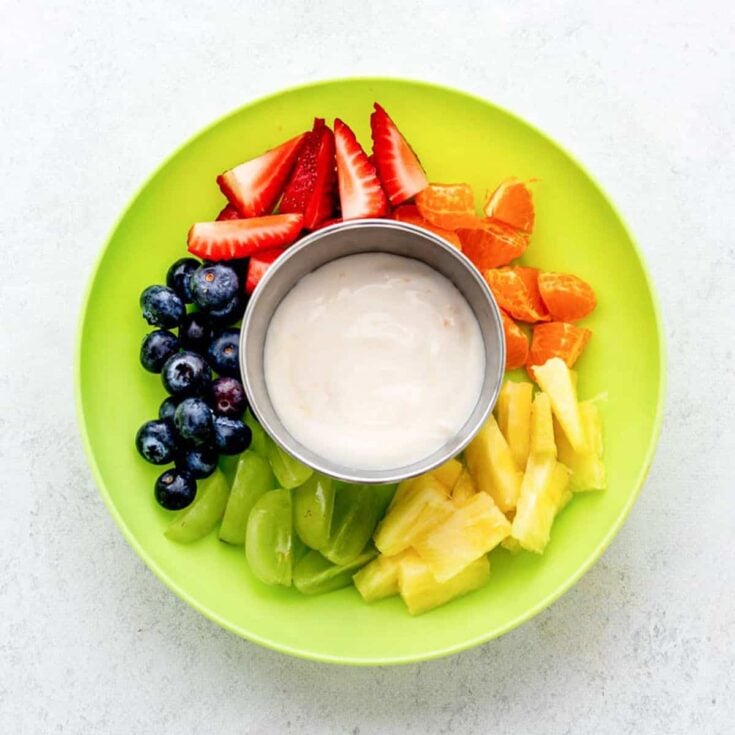 Image for Healthy Greek Yogurt Fruit Dip {5 Ingredients}