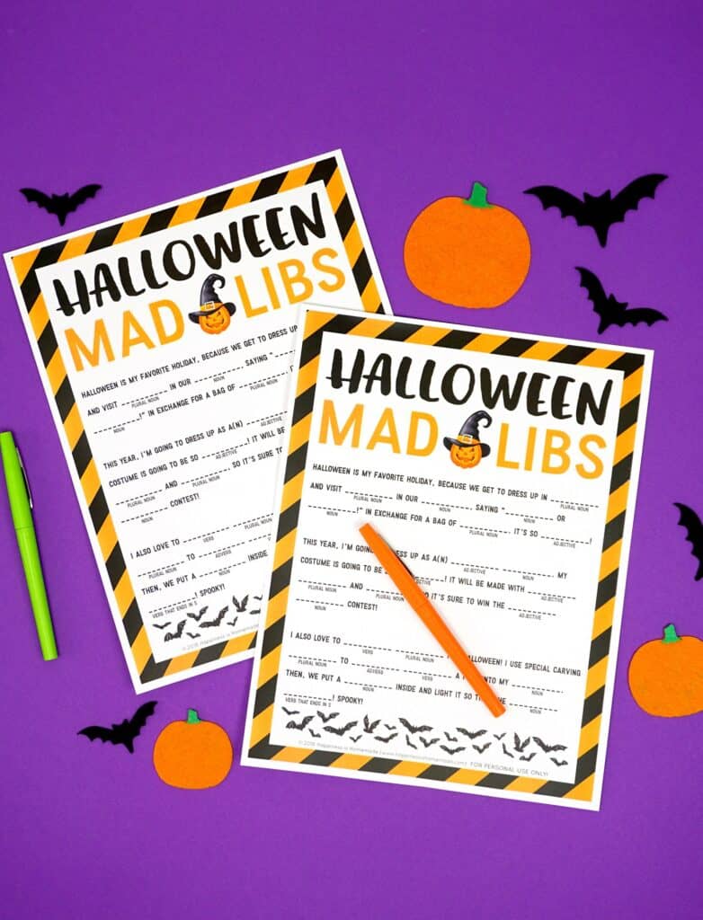 18 Free Halloween Printables for Kids and Adults - Saving Talents