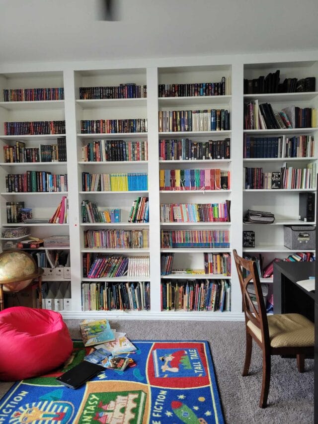 DIY IKEA Bookshelf That Looks BuiltIn Saving Talents