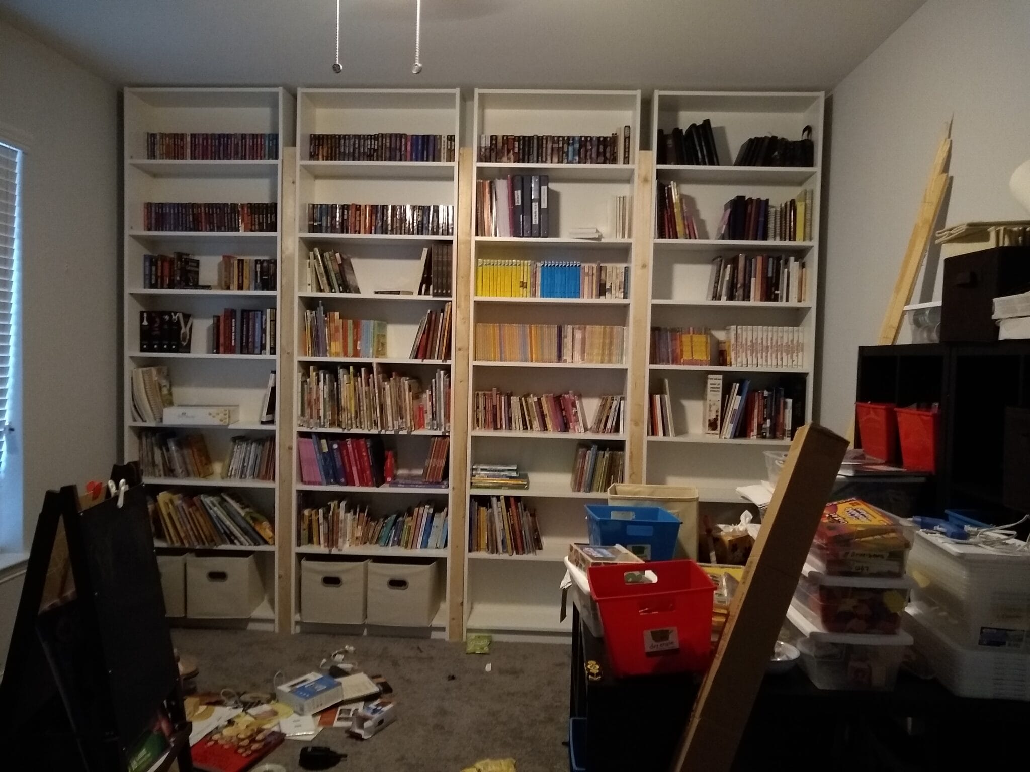 DIY IKEA Bookshelf That Looks BuiltIn Saving Talents