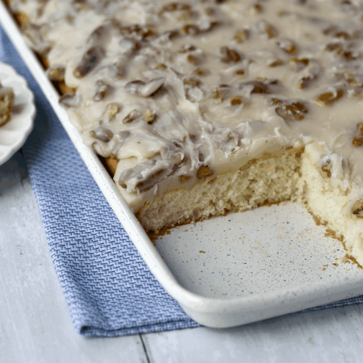 Image for White Texas Sheet Cake (with Cake Mix)