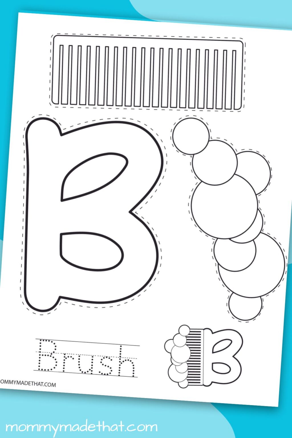 Free Letter B Crafts &amp; Activities for Preschoolers - Saving Talents