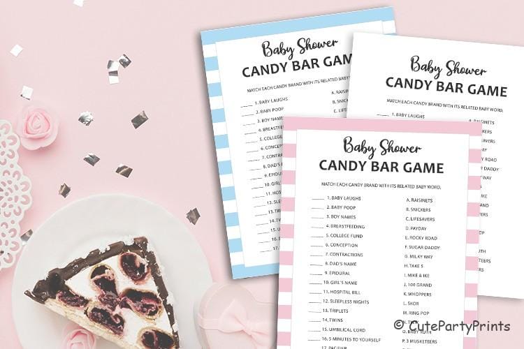 Beautiful Free Baby Shower Printables To Help You Get Organized ...