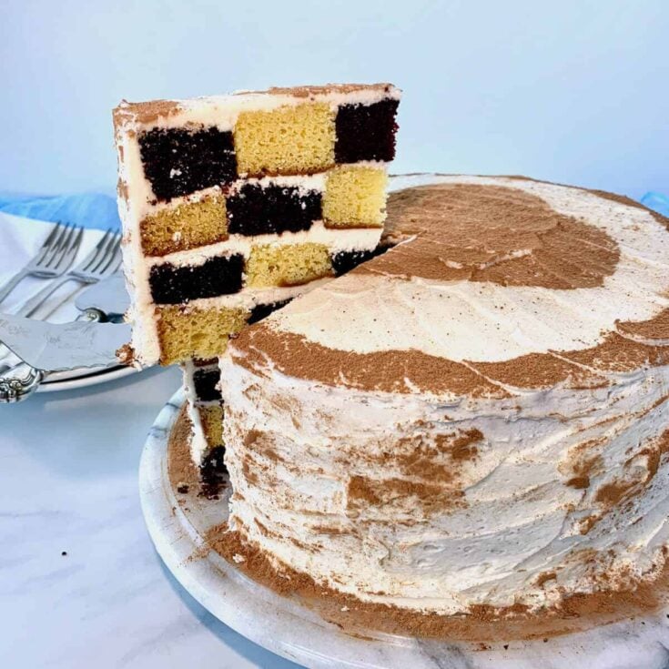 Image for How to Make a Checkerboard Cake
