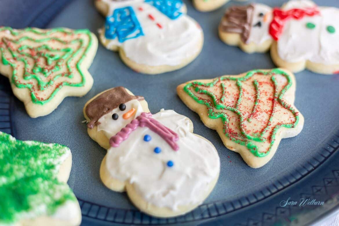Christmas cookies kids can make