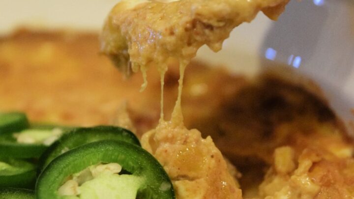 Image for Easy Cheesy Refried Bean Dip Recipe