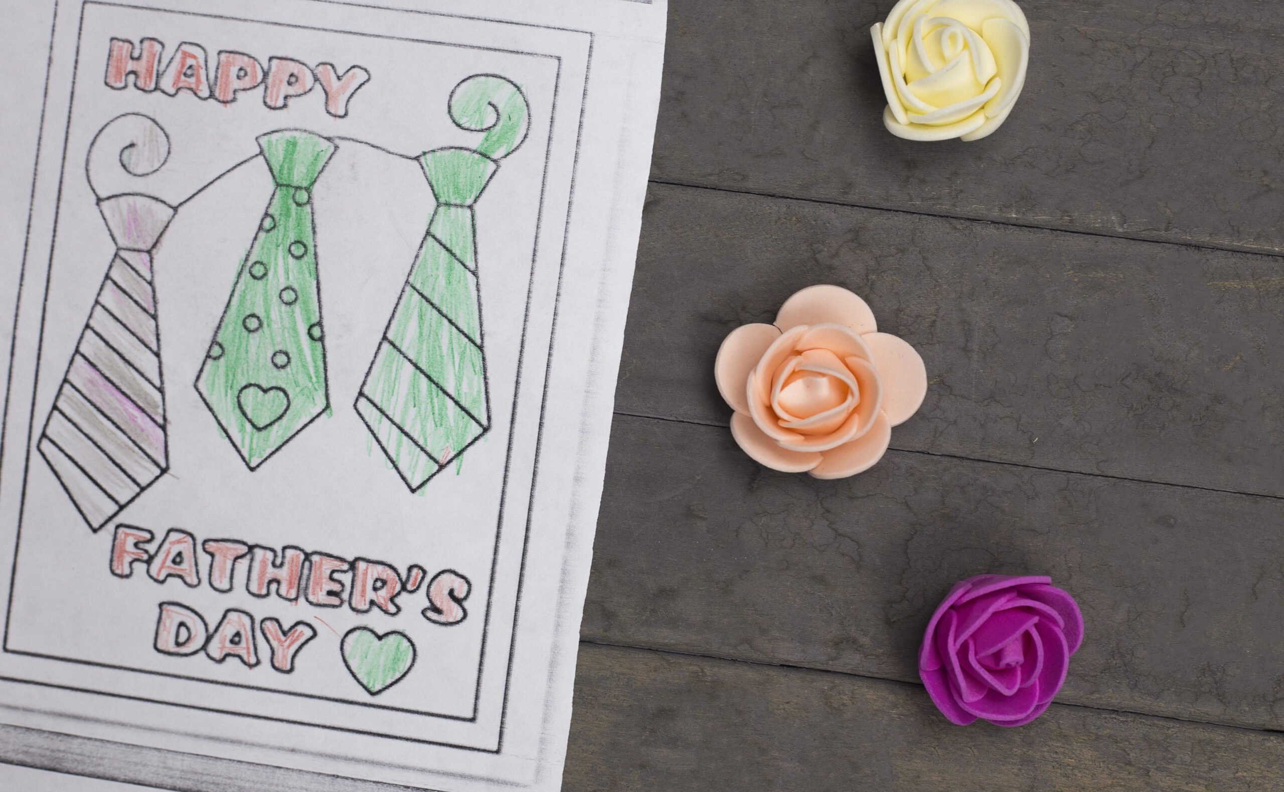Free Father's Day Printables for Kids you can use right now