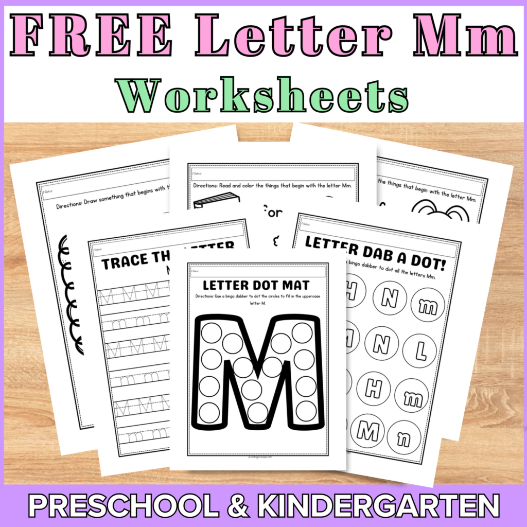 Letter M Crafts, Printables & Activities - Saving Talents