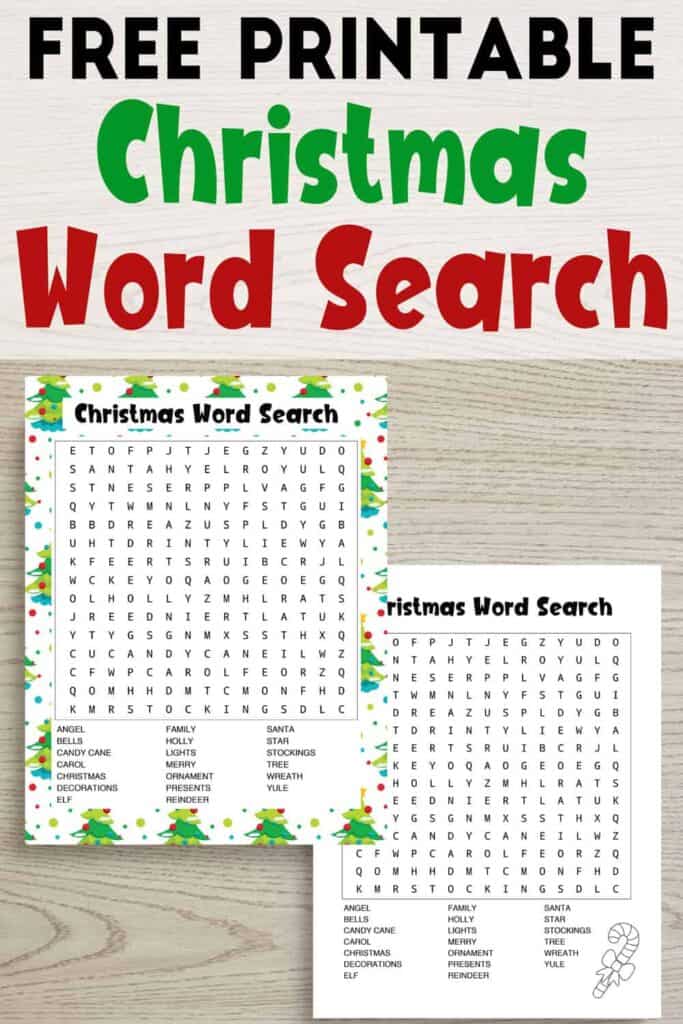 30 Free Christmas Printables for Kids - Saving Talents