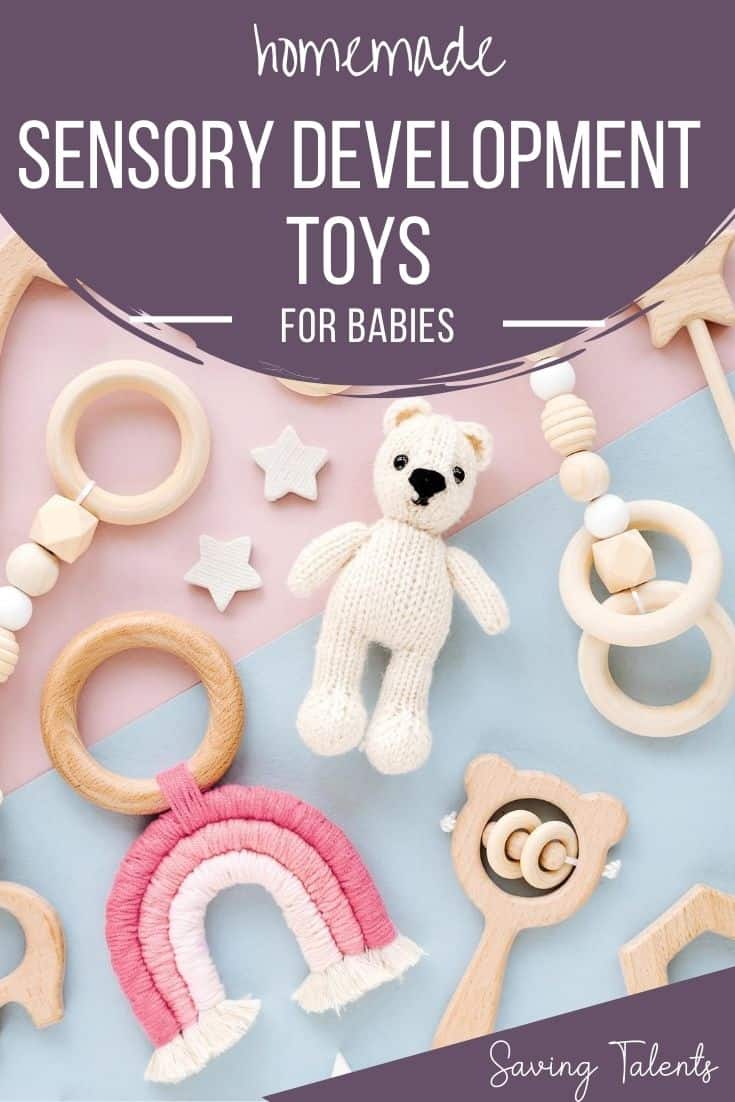 Homemade Sensory Development Toys for Babies Saving Talents