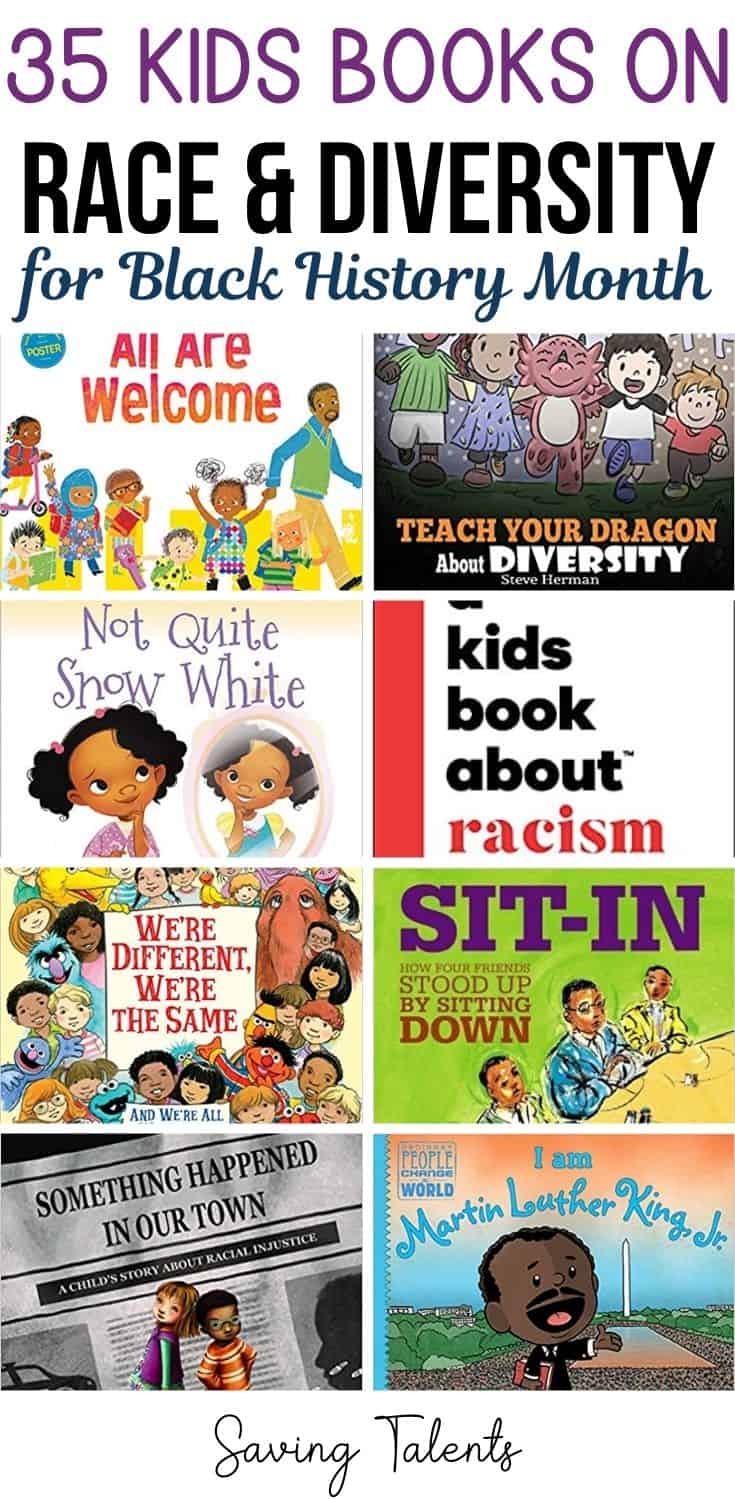 35 Books on Teaching Kids About Racism and Diversity - Saving Talents