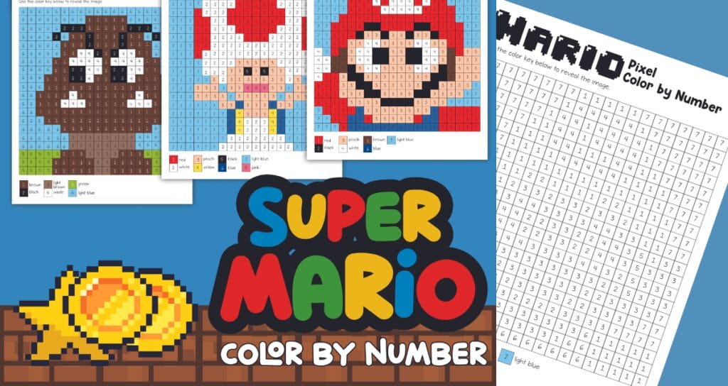 19 Free Gaming Printables for Kids who Love Video Games - Saving Talents