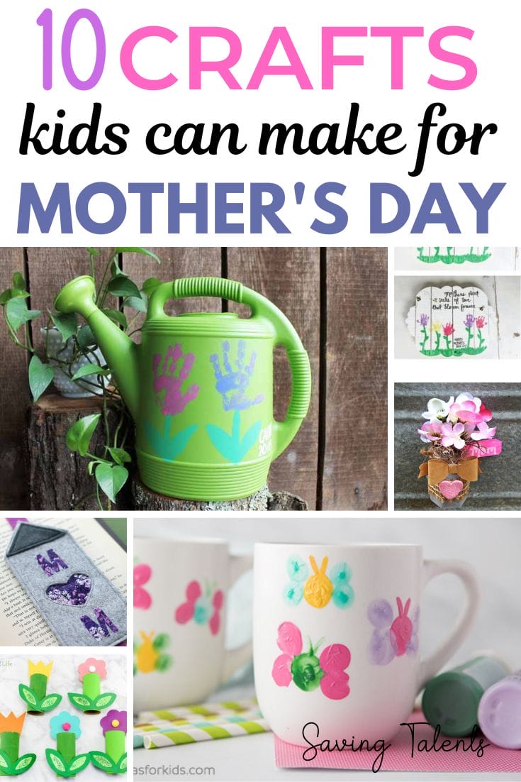 15 Mother's Day Crafts From Kids She'll Love - Saving Talents