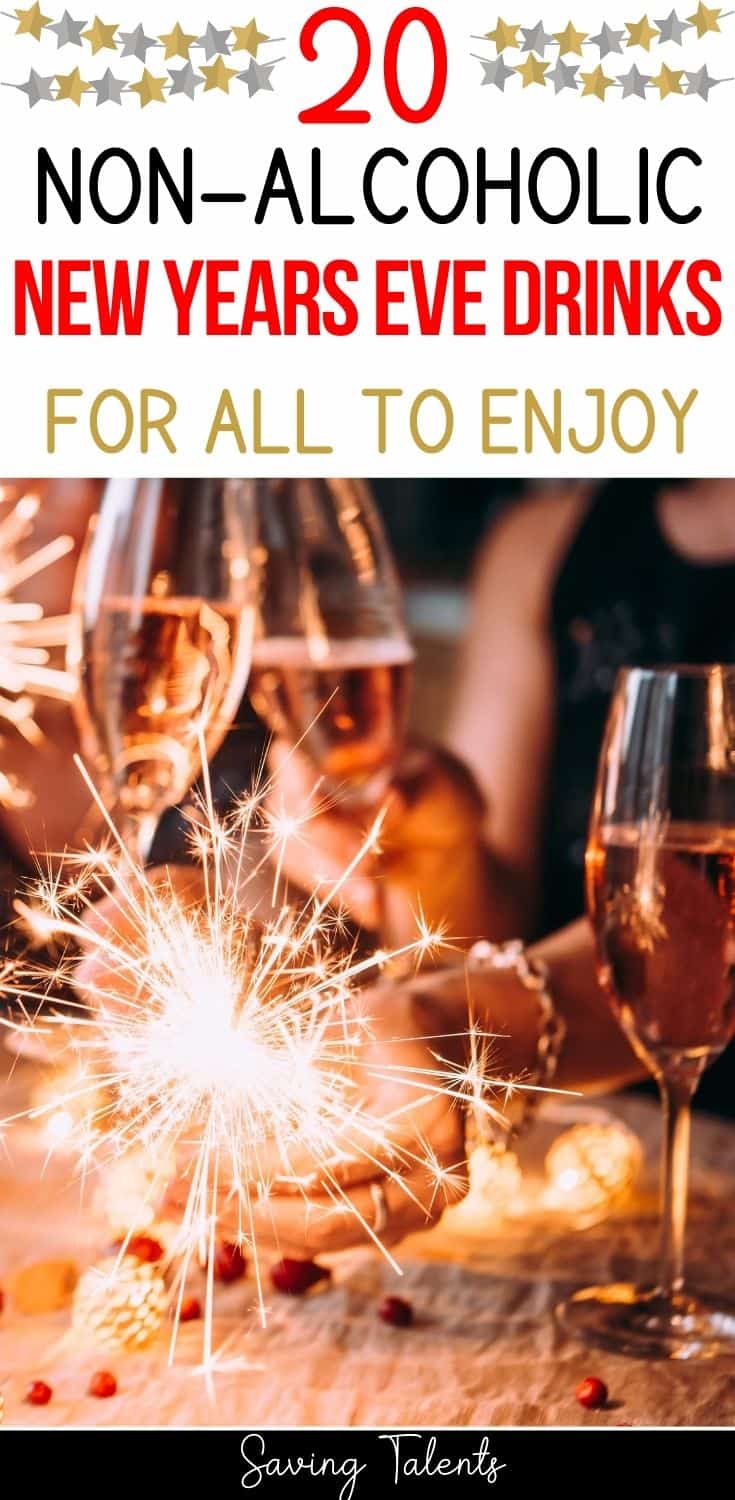 20 Non-Alcoholic New Year's Eve Drinks - Saving Talents