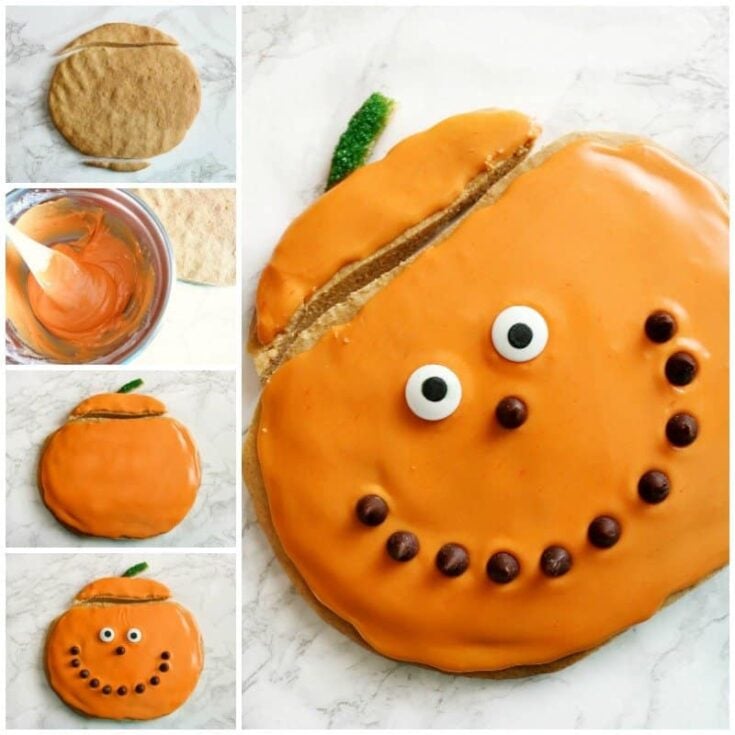 Image for Jumbo Pumpkin Sugar Cookie