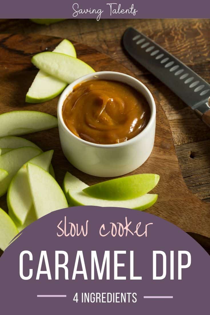 Slow Cooker Caramel Sauce Dip with Just 4 Ingredients!