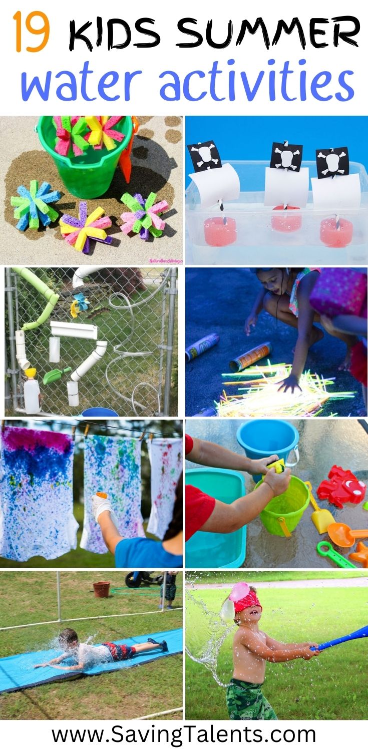 19 Fun Summer Water Activities for Kids - Saving Talents