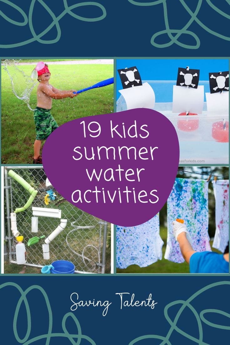 19 Fun Summer Water Activities for Kids Saving Talents