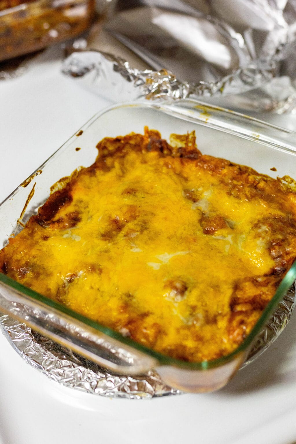 Sweet Potato Black Bean No Roll Enchiladas Recipe Saving Talents