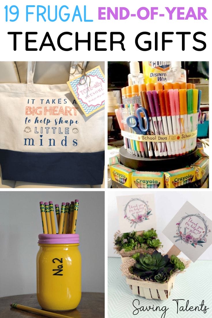 19 Frugal End of School Year Teacher Appreciation Gifts