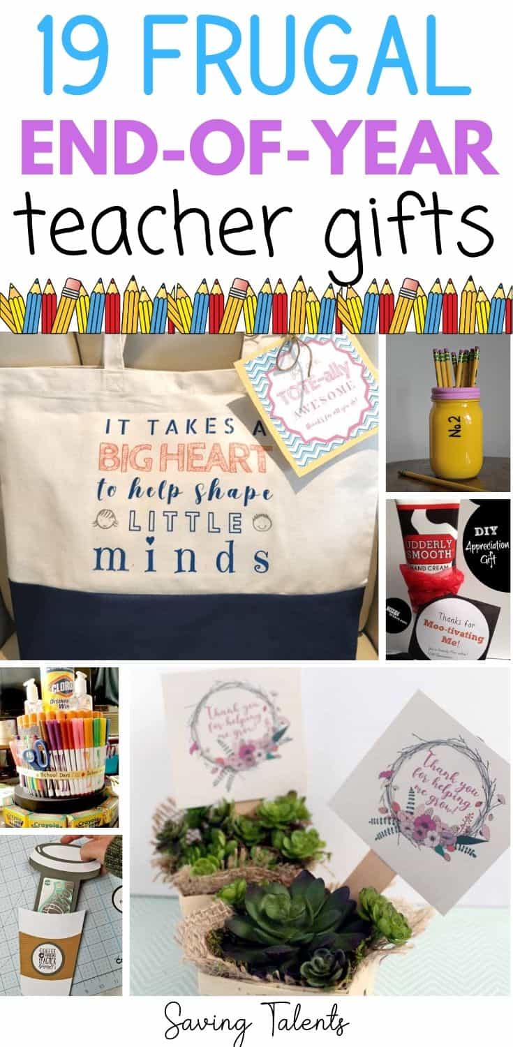 19 Frugal End of School Year Teacher Appreciation Gifts