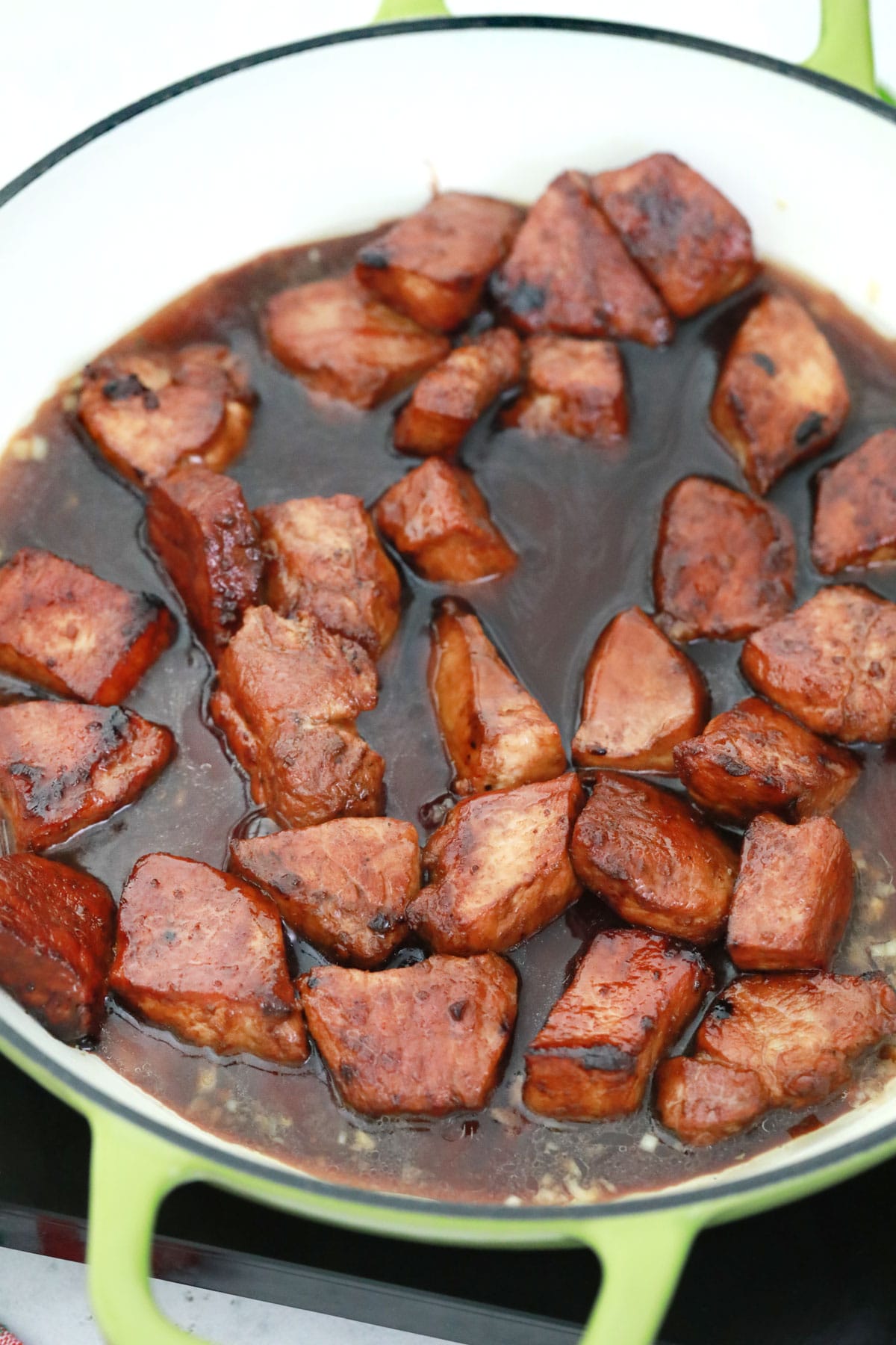 Teriyaki Pork Bites Recipe - Saving Talents